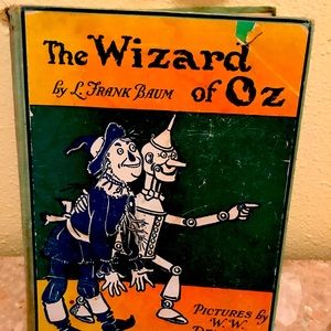 Antique wizard of Oz book